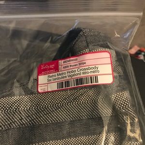 Retro metro hobo crossbody